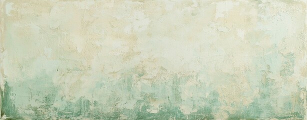 Fototapeta premium Green and beige textured background creating a beautiful gradient effect, perfect for design projects seeking a touch of vintage or rustic charm