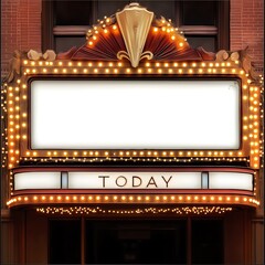 marquee cinema billboard