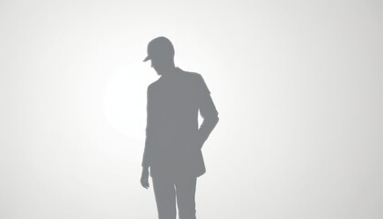 Realistic shadow effect for depicting human fears and worries	