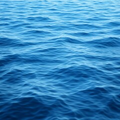 Fototapeta premium Calm blue ocean water with gentle ripples.
