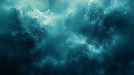 Obraz premium Abstract teal watercolor background, Abstract water color marble texture background