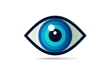 Obraz premium vision eye icon, eye logo 