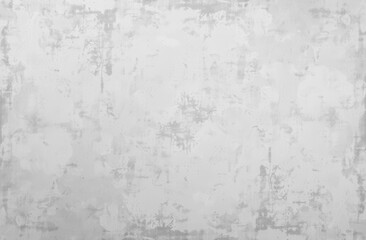 Fototapeta premium Light gray low contrast texture. Old stained paper wallpaper for design work with copy space.