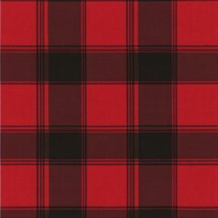 Seamless red and black plaid pattern.