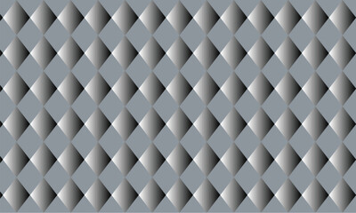 Naklejka premium Abstract grey color diamond shapes background, vector illustration