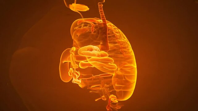 Human Digestive System: Anatomy Visualization