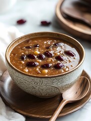 Chinese traditional festival Laba Festival, traditional food Laba porridge