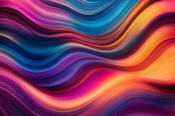 Fototapeta premium Abstract background with waves colorful background