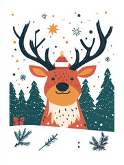 Fototapeta premium reindeer