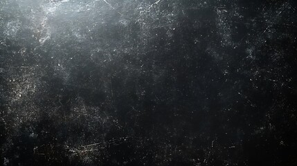 Obraz premium Black chalkboard background or texture for school, White splatter on black board