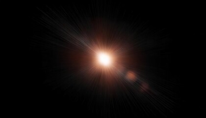 Radiant Cosmic Burst Effect. Stunning Starburst Light Explosion with Glowing Beams, Ideal for Sci-Fi Posters, Space Themed Graphics, Futuristic Designs, and Abstract Art Concepts in Digital Projects