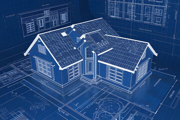 architectural blueprint for a house, house plan blueprint, house blueprint