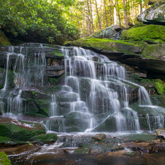 Obraz premium Elakala Falls number 2, Blackwater Falls State Park, West Virginia