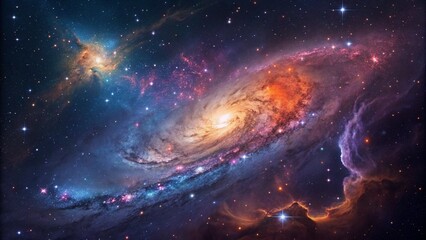 Obraz premium galaxy in space