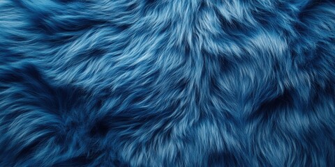 Obraz premium Blue Fur Animal Texture Background Wool Creative Concept Design Copy Space Nature Art Banner Flyer Poster Close Up Illustration Modern63ce5bcaebc7