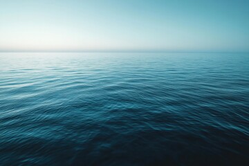 Obraz premium view of the calm ocean