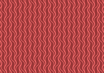 Red wave line pattern abstract presentation background