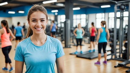 Fototapeta premium person in gym