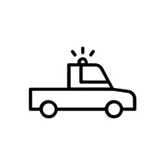 Obraz premium Truck icon symbol vector illustration 