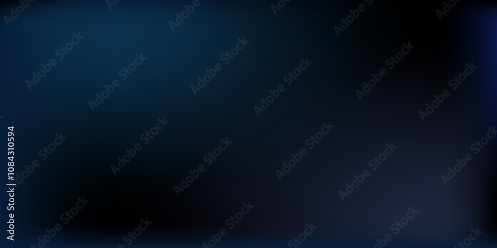 Poster dark blue and black liquid gradient smooth vector background design