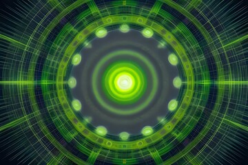 ia generated. abstract green background with lines	