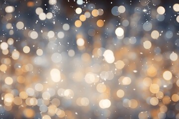Obraz premium Silver Bokeh Background, Silver Shiny Bokeh Wallpaper, Luxury Bokeh Wallpaper, Glittering Sparkles Bokeh Wallpaper, Bokeh Background, AI Generative