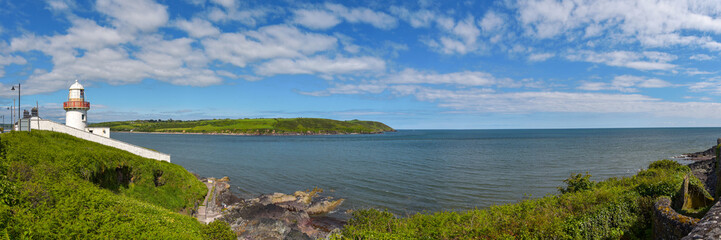 Panorama Youghal Lighthouse im County Cork / Irland