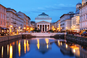 Canal Grande, Trieste, Italy