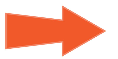 Arrow icon. flat style Arrow symbol. simple Arrow icon on a white background.