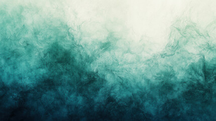 Obraz premium Abstract green to blue gradient backdrop with white t