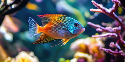 Fototapeta premium Fish in an aquarium