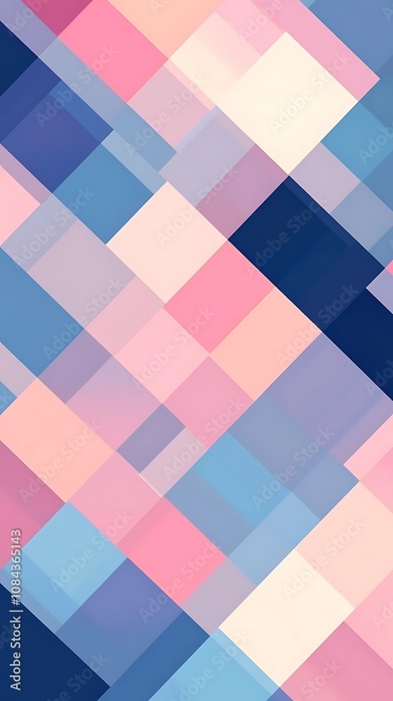 Wall mural abstract polygon background in bright colors and sharp high-resolution detail.