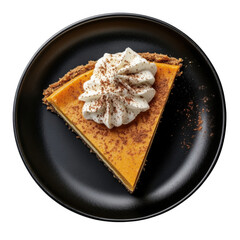 An Ultrarealistic UHD Photo of Pumpkin Cheesecake with a Creamy Pumpkin Layer, Perfect for Thanksgiving and Christmas Festivities