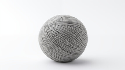 Gray Ball Of Yarn
