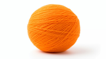 Orange Ball Of Yarn