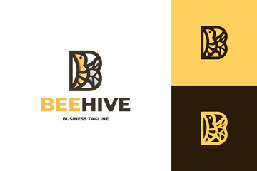 bee b letter logo vector © ardiesdesign