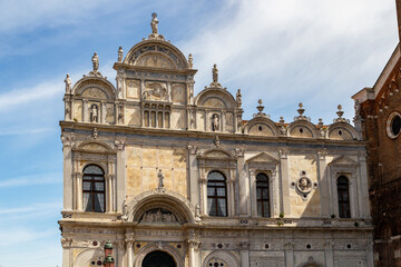Obraz premium the iconic church called Basilica dei Santi Giovanni e Paolo in Venice, Italy