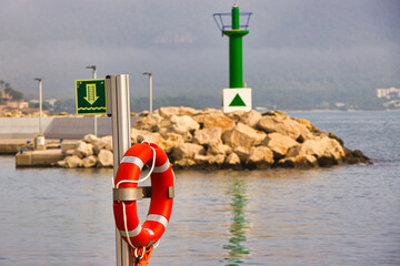 Hafeneinfahrt- Symbolbild (Spanien) Cala Bona- Mallorca