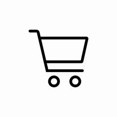 shopping cart icon sign vector
