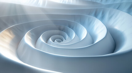 Obraz premium Abstract chrome lines background. ring abstract paper round background, a circle with multiple curved slits, in the style of minimalist backgrounds, spirals and curves.