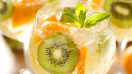 Chilled Tropical Sangria Full of Succulent Flavors to Celebrate Any Festive Occasion