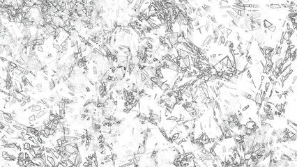 Fototapeta premium White OSB boards come from wood chips.