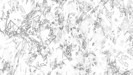 Fototapeta premium White OSB boards come from wood chips.