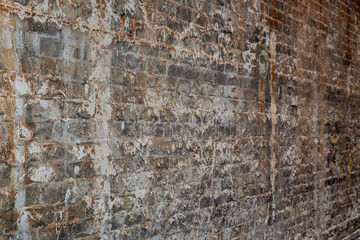 Weathered and Dirty Wall Texture with Grunge and Cracked Paint