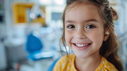 An otolaryngologist conducting an ear exam on a young patient, using an otoscope in a modern clinic