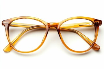 glasses isolated on white background