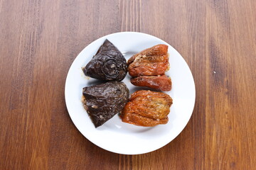 Turkish appetizers with traditional food 