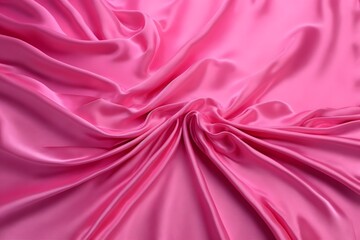 Obraz premium Silk Satin Fabric Background, Silk Satin Fabric Wallpaper, Satin Fabric Background, Ai Generative