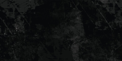 Atmospheric Black Grunge Background with Subtle Scratches and Layered Textural Depths
