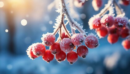 red berries on a branch